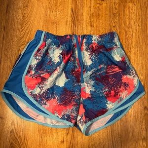 Nike, Paint Splattered, Dri Fit Shorts, Size Small